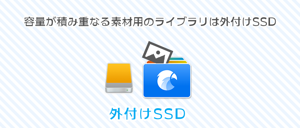 外付けSSDにEagleのライブラリを作成して保存